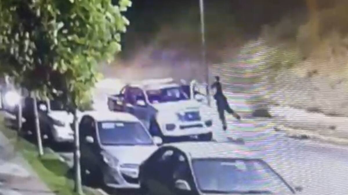 Captan brutal agresión a funcionario municipal de La Florida: quedó con varias lesiones