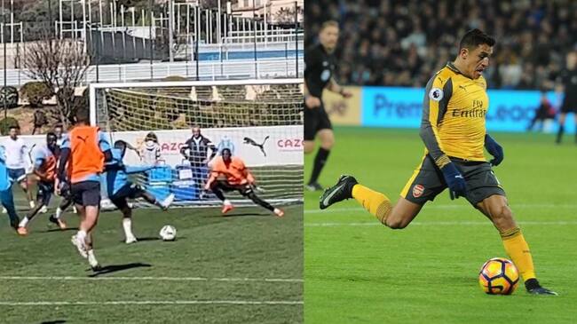 Alexis Sánchez se luce en Marsella y repite un lujo que hizo con Arsenal