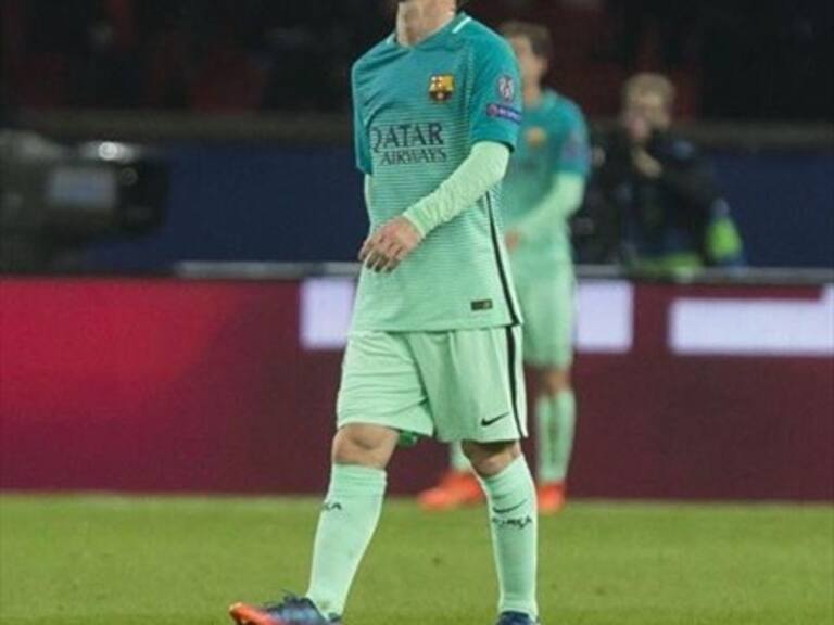 Messi fue el que menos corrió en el desastre del Barcelona en París