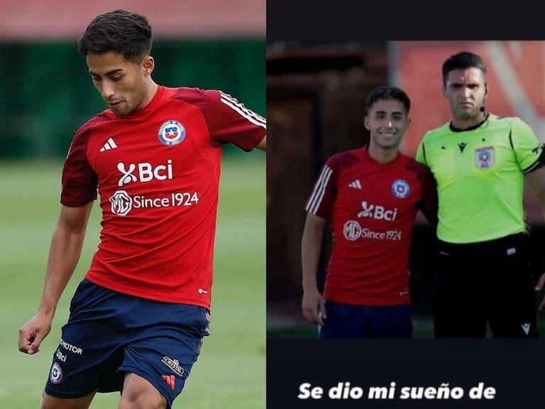 “Se dio mi sueño”: el emotivo encuentro de Lucas Assadi con su hermano en partido de La Roja Sub 23 ante el Sifup