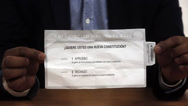 Servel publicó las cédulas del plebiscito del 25 de octubre