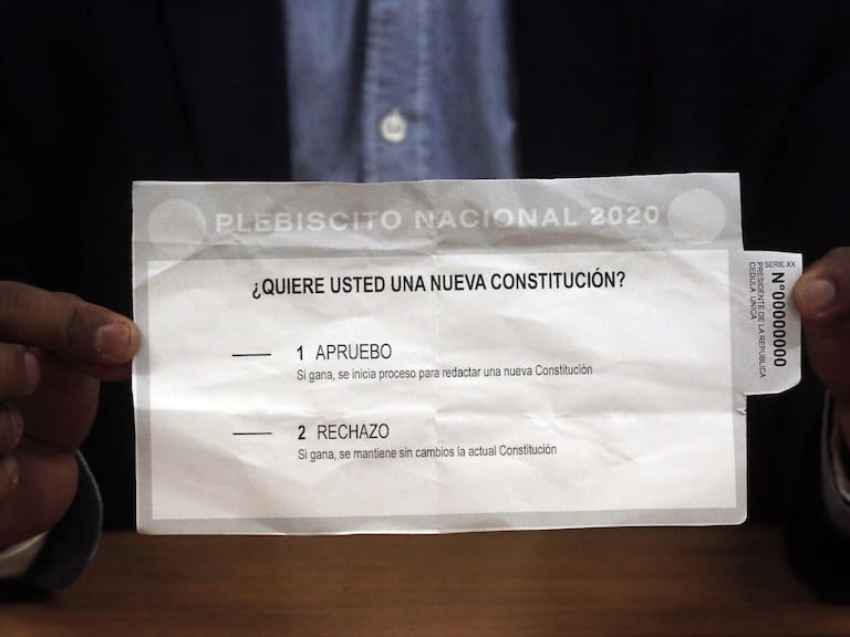 Servel publicó las cédulas del plebiscito del 25 de octubre