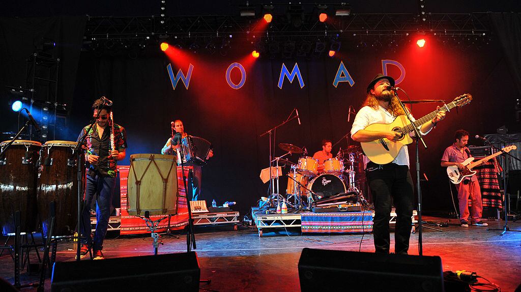WILTSHIRE, UNITED KINGDOM - JULY 26: Nano Stern performs on stage During Day 2 of the WOMAD Festival 2013 at Charlton Park on July 26, 2013 in Wiltshire, England. (Photo by C Brandon/Redferns via Getty Images)