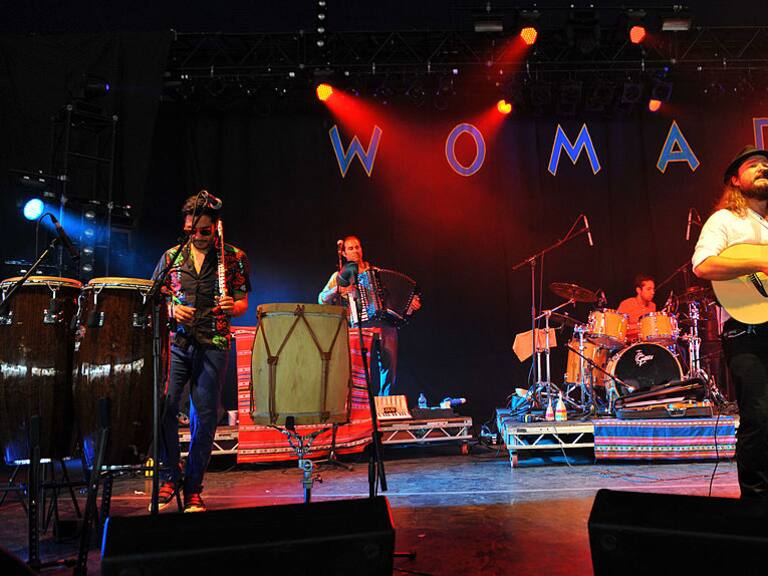 WILTSHIRE, UNITED KINGDOM - JULY 26: Nano Stern performs on stage During Day 2 of the WOMAD Festival 2013 at Charlton Park on July 26, 2013 in Wiltshire, England. (Photo by C Brandon/Redferns via Getty Images)