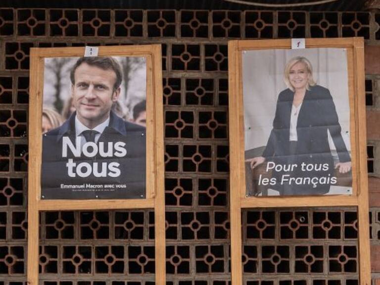 Francia define su futuro entre Emmanuel Macron y Marine Le Pen