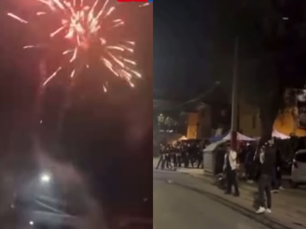 Disparos y fuegos artificiales en violenta noche en Quilicura: vecinos detallan terror que vivieron