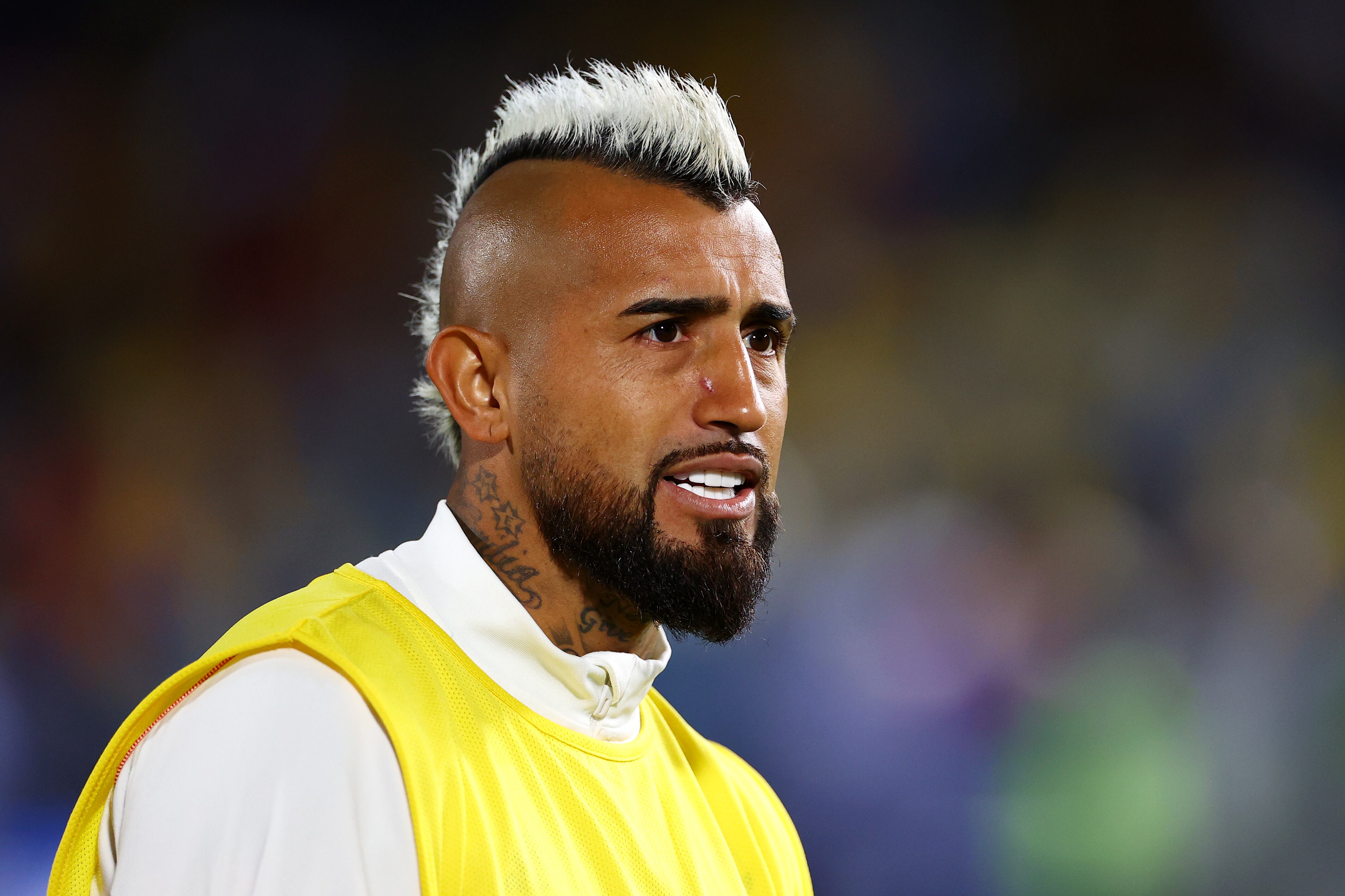 Este miércoles, Arturo Vidal se alejó de Colo Colo | Agencia Uno