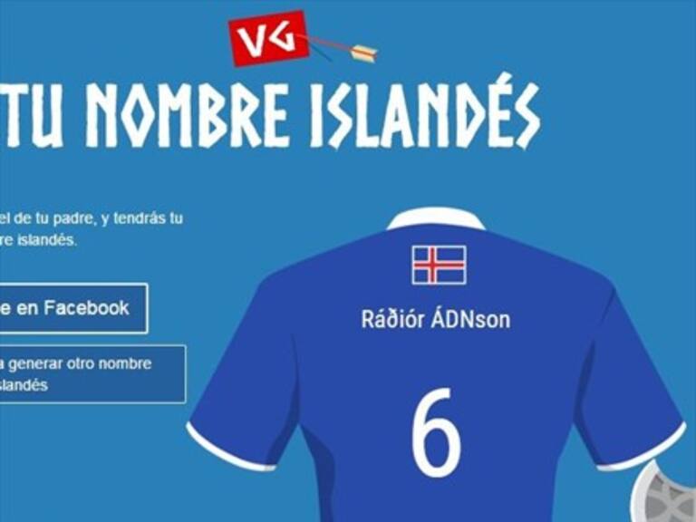 Página web te permite saber cómo sería tu nombre en islandés