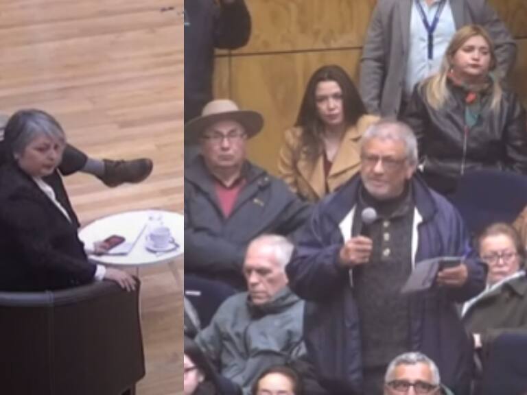 Hombre asegura en charla de ministros Marcel y Jara que solo hay gente de la «misma afinidad política»