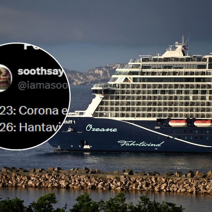 Publicado el 11 de junio de 2022: el misterioso tuit sobre hantavirus que enloquece a internet tras brote en crucero