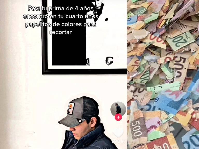 Niña de cuatro años destroza los ahorros de su primo para realizar manualidades: pensó que eran «papelitos de colores»
