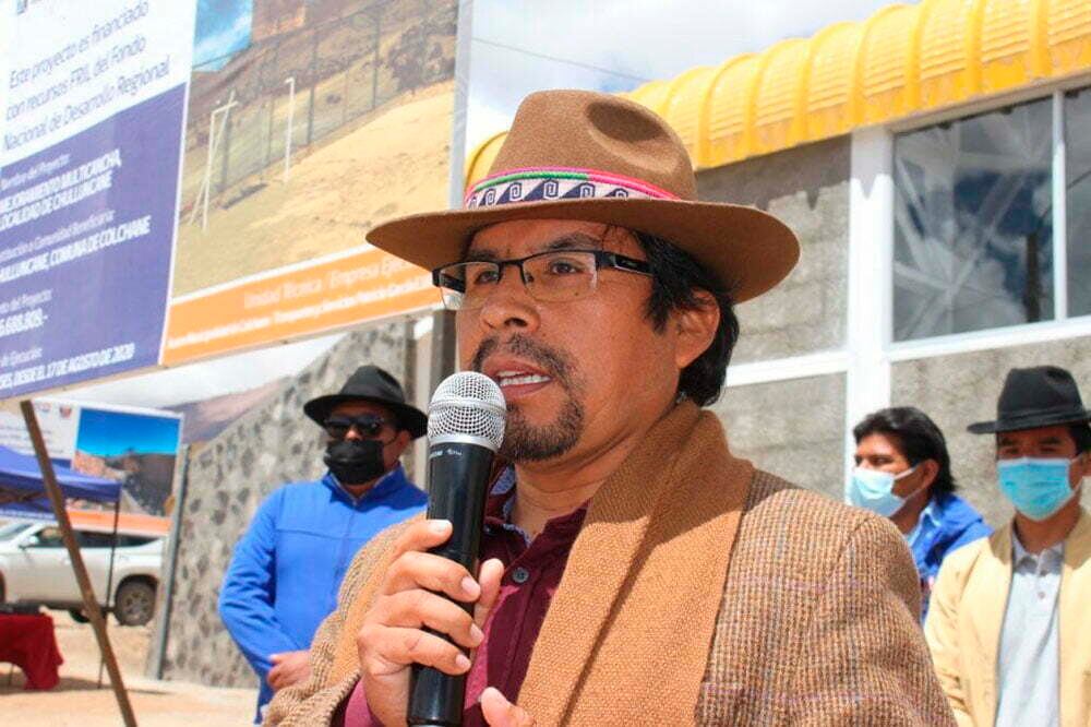 Foto de Diario El Longino | El alcalde de Colchane, Javier García Choque