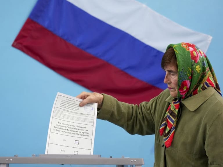 Referéndum en Ucrania: autoridades separatistas informan que más del 97% apoya anexión a Rusia