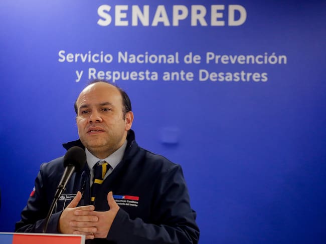 17 de julio de 2026/SANTIAGO
El subsecretario del Interior, Máximo Pavez y la directora nacional del Servicio Nacional de Prevención y Respuesta ante Desastres (SENAPRED), Alicia Cebrián, realizaron un balance actualizado por el sistema frontal en el territorio nacional.
FOTO: HANS SCOTT/AGENCIAUNO