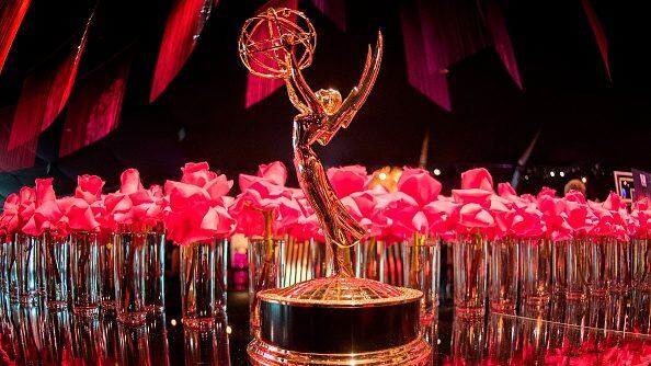 An Emmy statue at the 71st Emmy Awards Governors Ball press preview at LA Live in Los Angeles, California on September 12, 2019. - The 71st Primetime Emmy Awards will be held on September 22, 2019. (Photo by Mark RALSTON / AFP) (Photo credit should read MARK RALSTON/AFP via Getty Images)