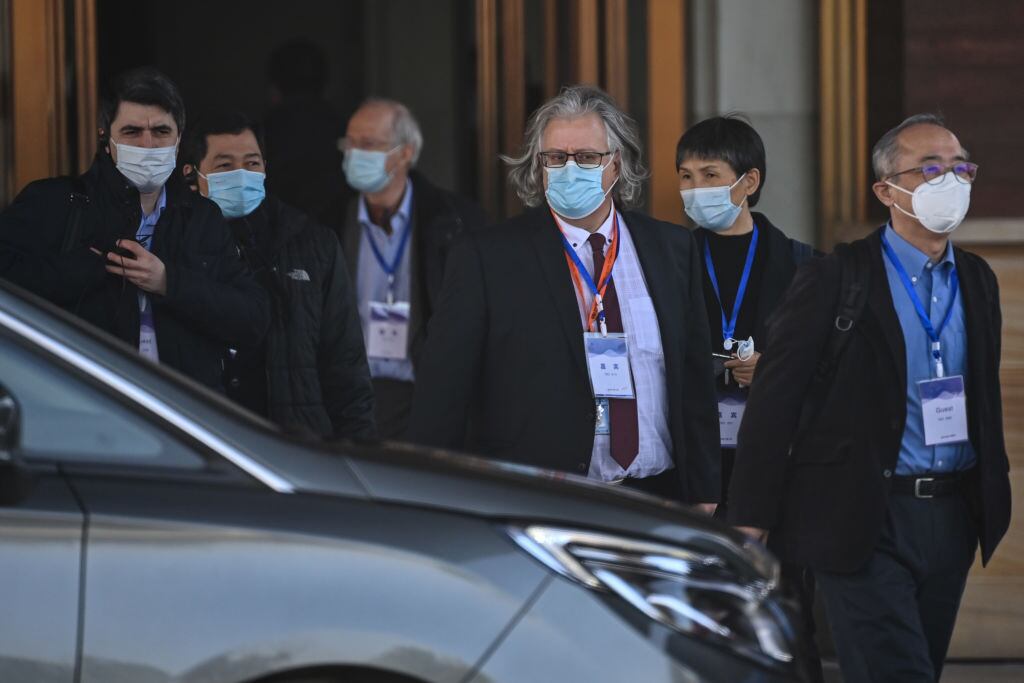 Los expertos de la OMS que realizan una investigación en China