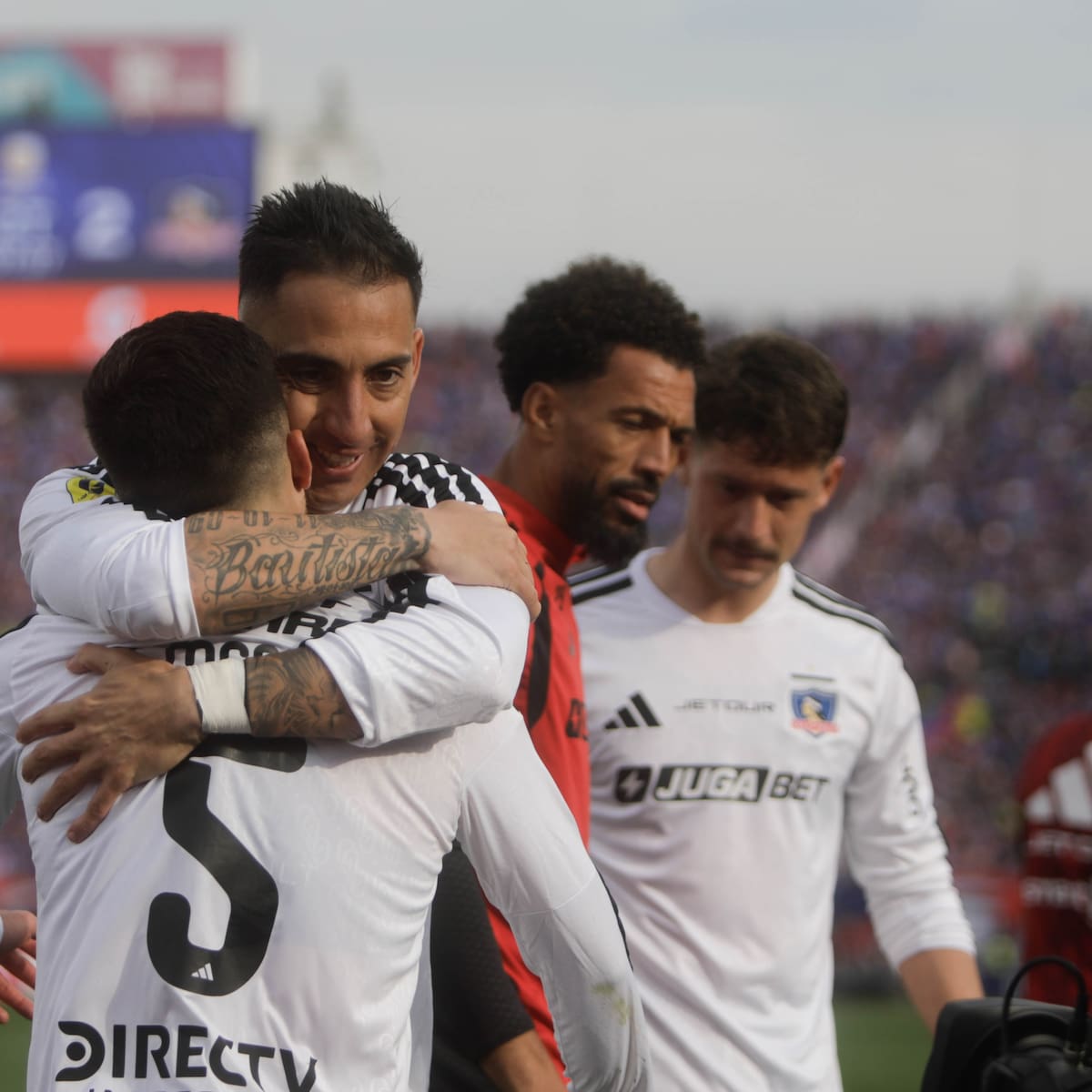 Sienten la 35: delegación de Colo Colo celebró eufórica el 2-1 del “popular” ante la U