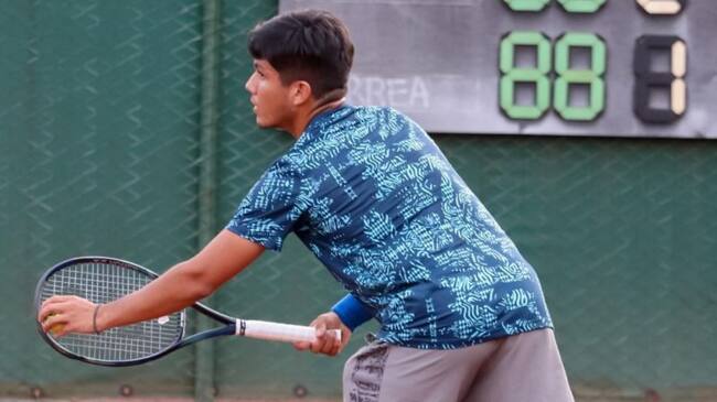 Matías Soto no pudo continuar su gran semana en Medellín y cayó en cuartos de final