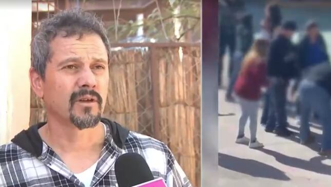 Padre de adolescente que frenó ataque en Calama