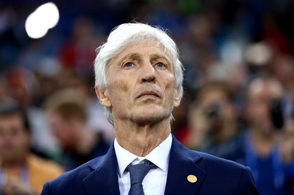 José Néstor Pékerman en el Mundial de Rusia 2018