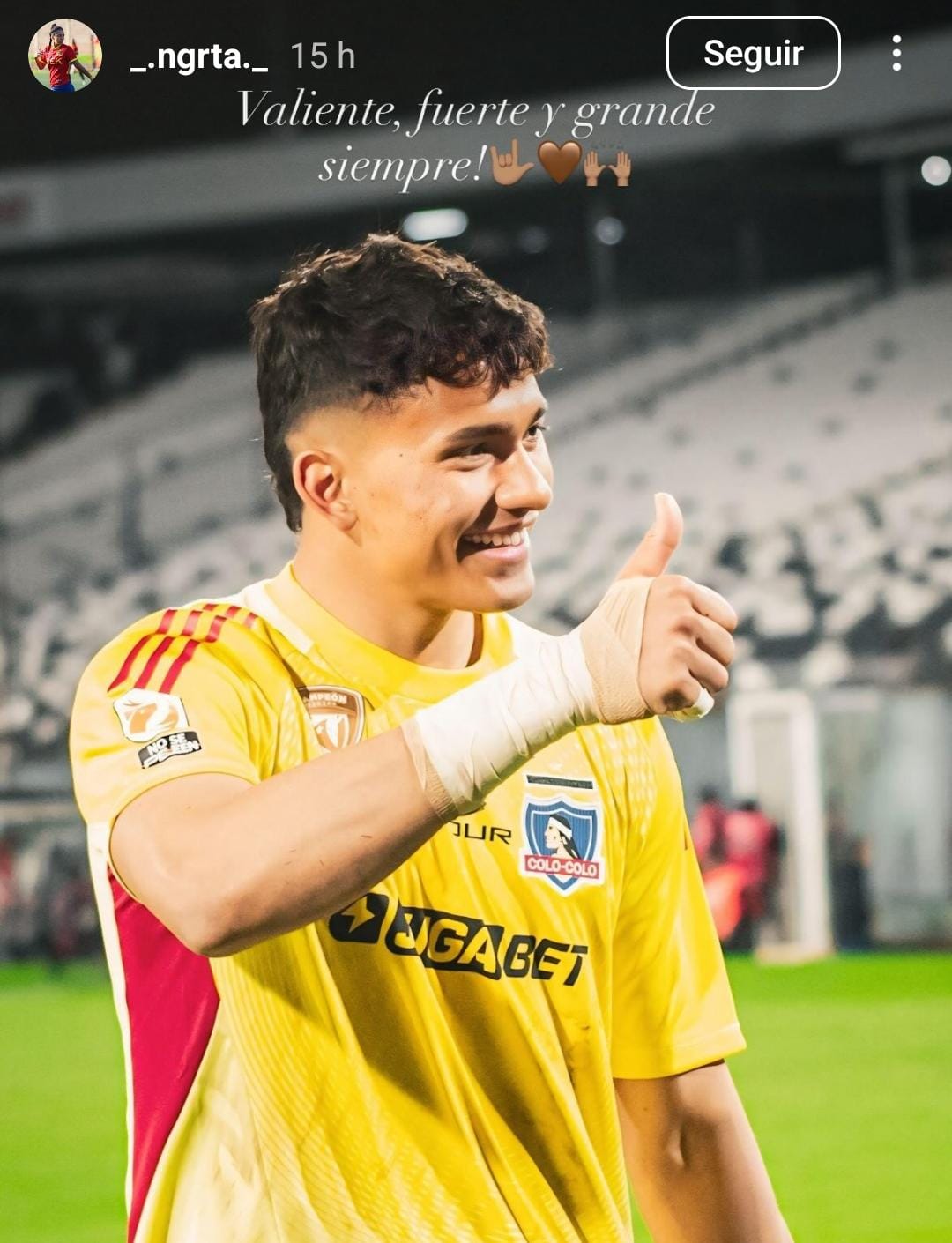 Historia de Instagram de Krishna Allende