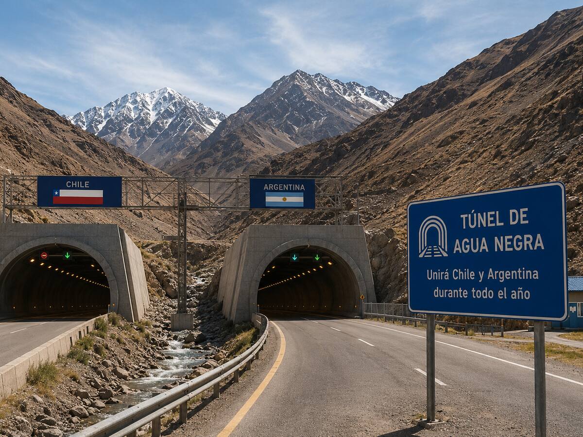 Así será el Túnel de Agua Negra: la megaobra que unirá Chile y Argentina durante todo el año