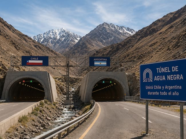 Así será el Túnel de Agua Negra: la megaobra que unirá Chile y Argentina durante todo el año
