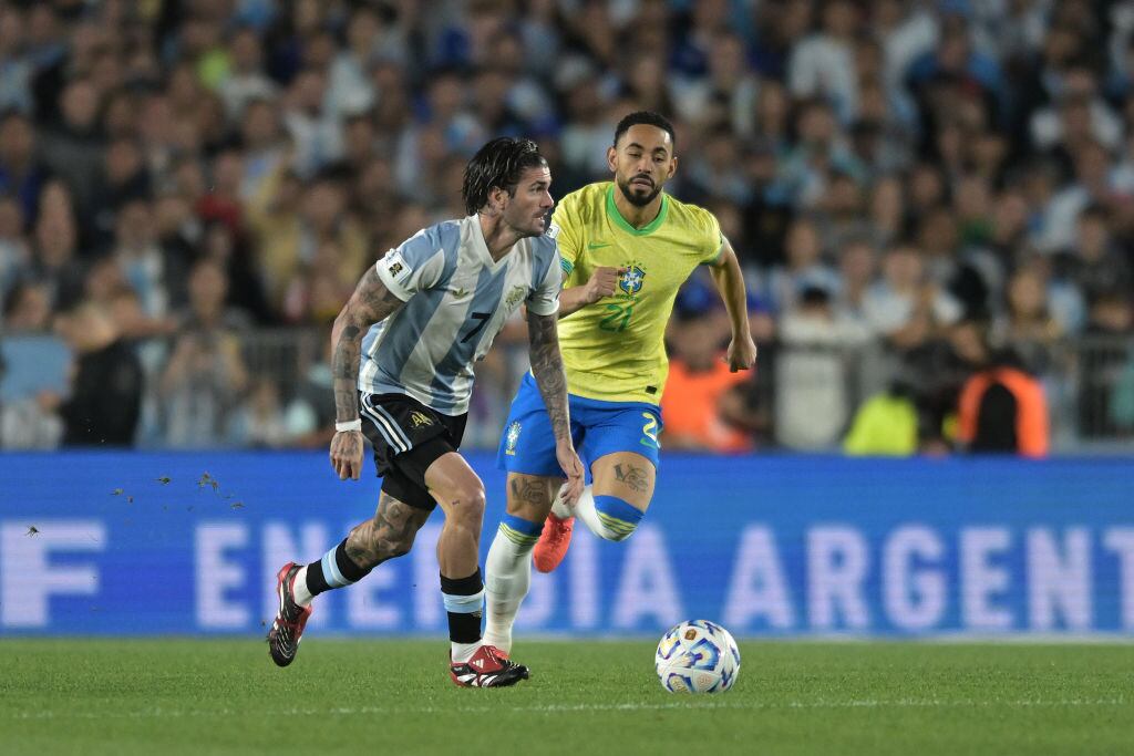 Argentina y Brasil se miden en Buenos Aires por las Eliminatorias 2026 | Getty Images