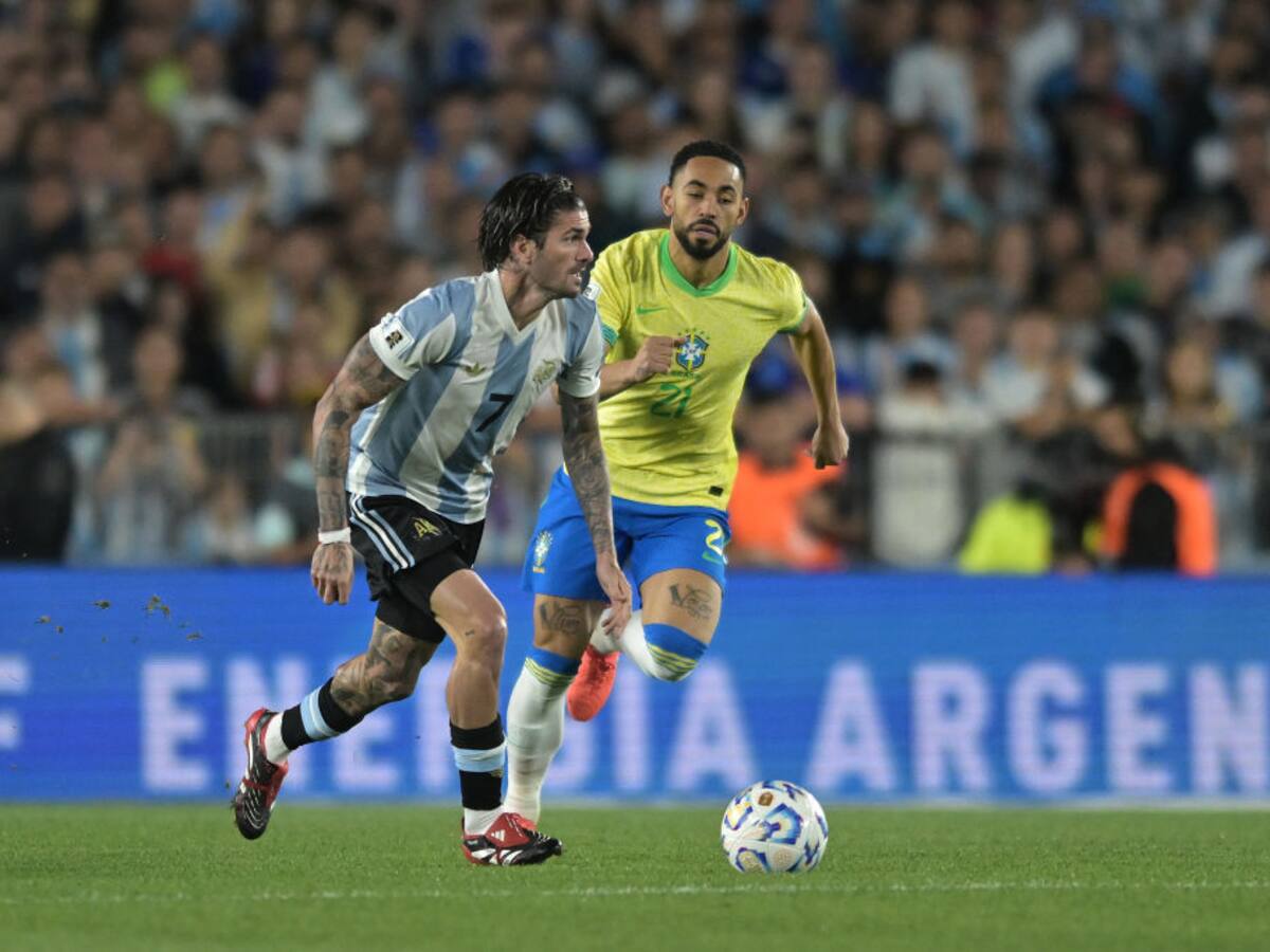 Argentina goleó a Brasil, Venezuela superó a Perú y Colombia con Paraguay empataron por las Eliminatorias 2026