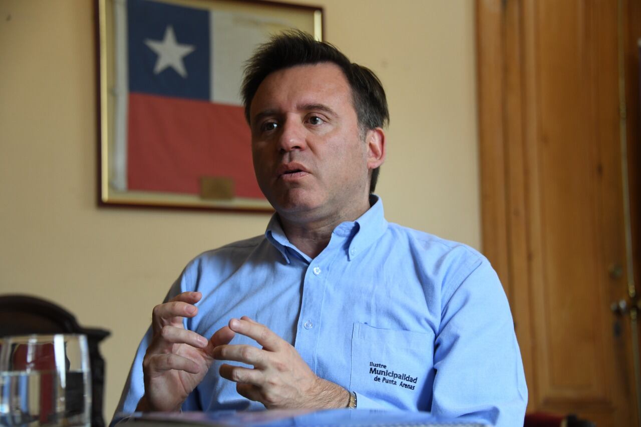 Claudio Radonich, alcalde de Punta Arenas