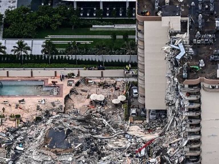 derrumbe de edificio en miami