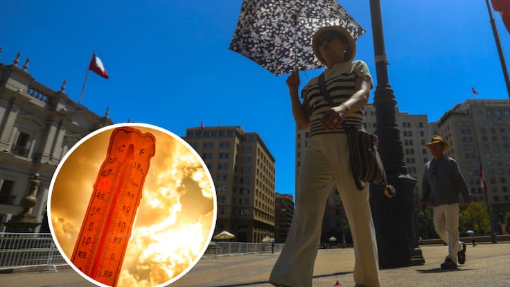 Respiro meteorológico en Santiago: El “día clave” en que bajarán las temperaturas en los termómetros