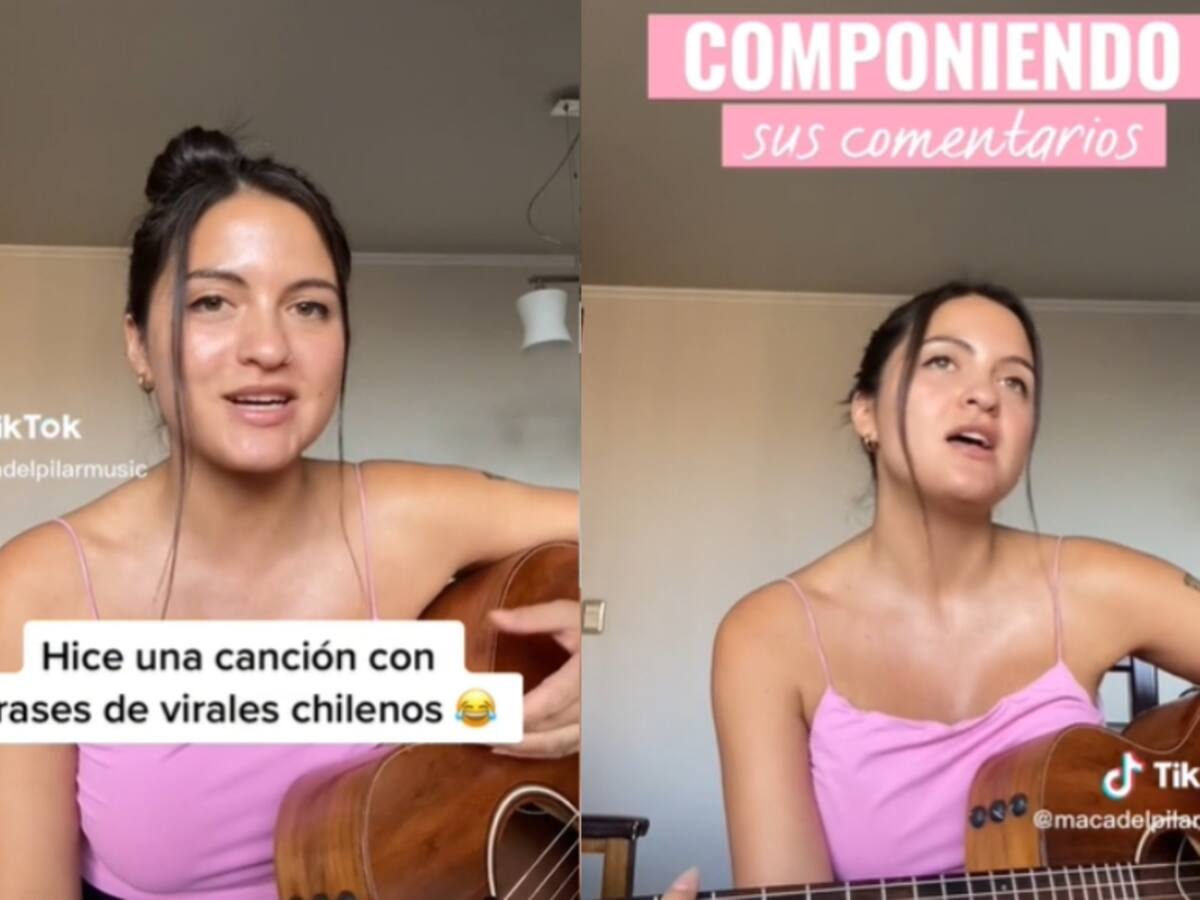 «Tan helao que tai Juan»: tiktoker se viraliza tras crear canción con frases de virales chilenos