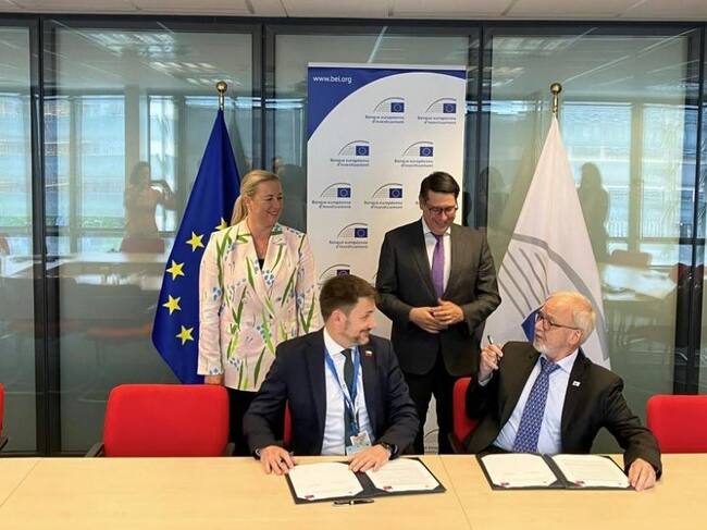 Diego Pardow se reunió con el Banco Europeo de Inversiones