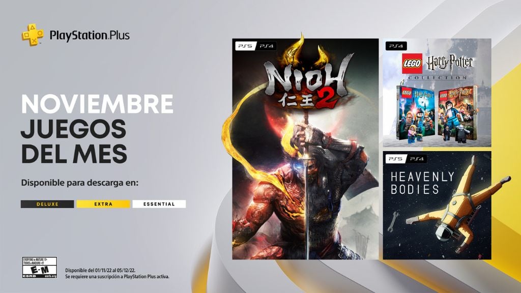 juegos playstation plus noviembre 2022