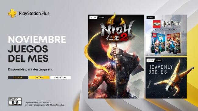 juegos playstation plus noviembre 2022