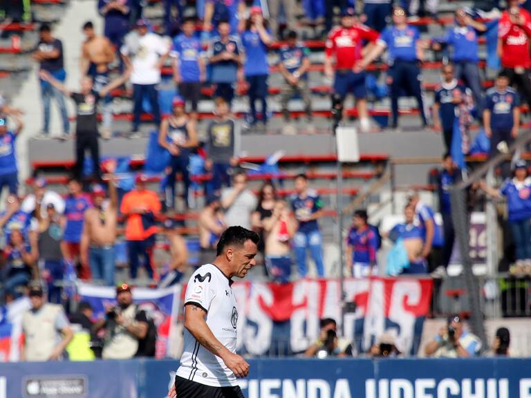 Esteban Paredes apunta a la U: tienen una presión extra, no nos ganan hace 10 años en el Nacional | Agencia Uno