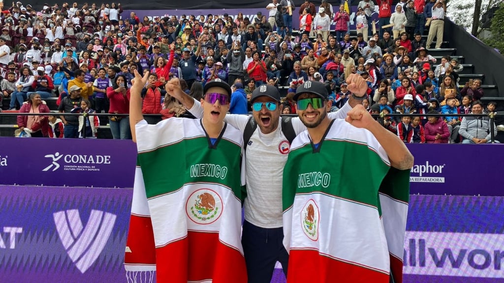 Noé Aravena y Vicente Droguett clasifican a los playoffs del Mundial de Voleibol Playa