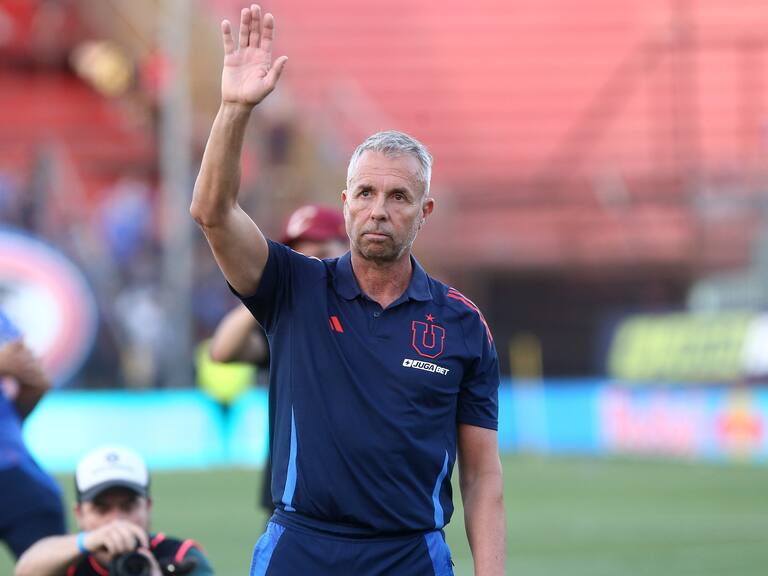 Gustavo Álvarez, entrenador de la Universidad de Chile