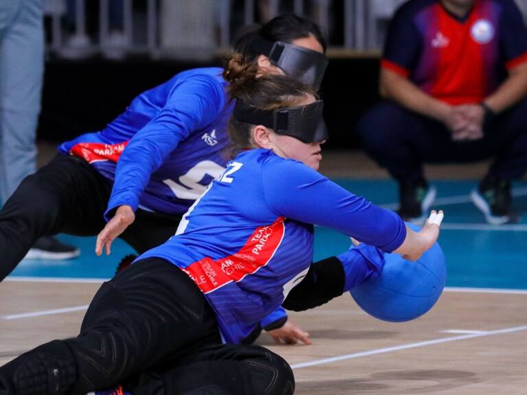 Juegos Parapanamericanos Santiago 2023: Chile triunfa en su debut en el golbol femenino ante Perú