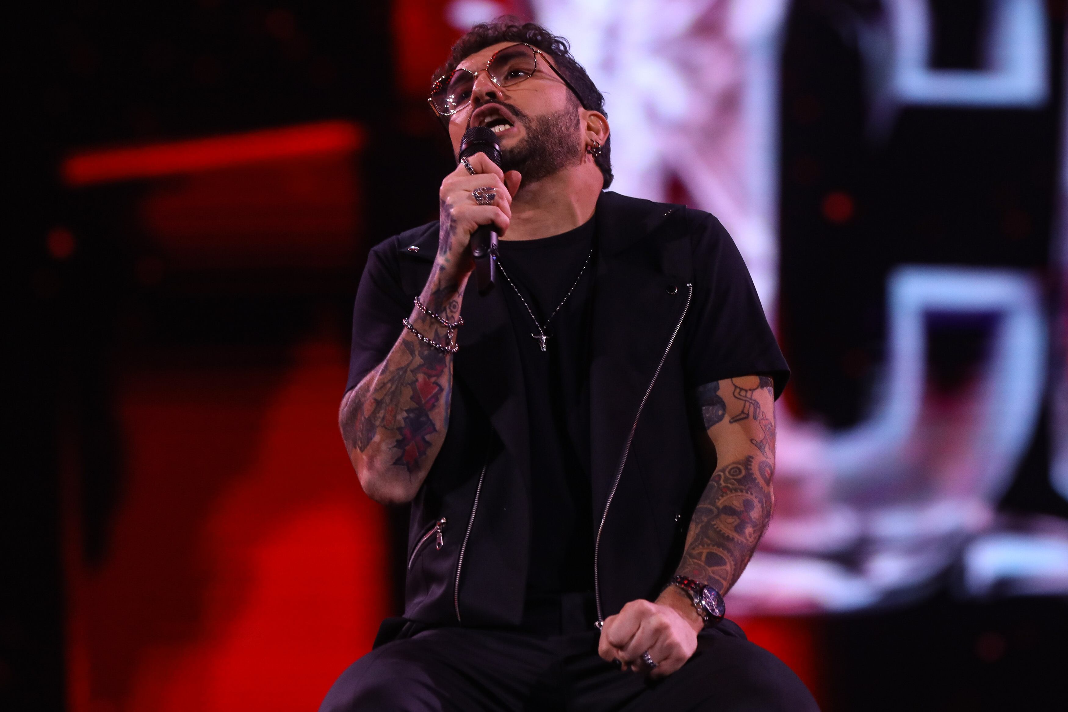 26 DE FEBRERO DE 2025 / VIÑA DEL MAR
Edo Caroe se presenta durante la Tercera Noche del 64 Festival Internacional de la Canción Viña 2025 en la Quinta Vergara
FOTO: DIEGO MARTIN/AGENCIAUNO