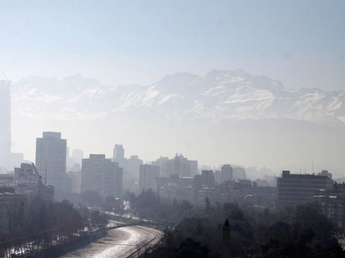 Declaran preemergencia ambiental en la Región Metropolitana por mala calidad del aire