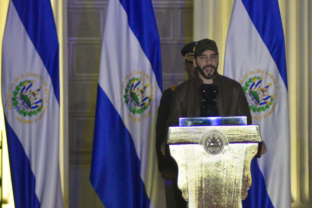 El gobernante salvadoreño Nayib Bukele