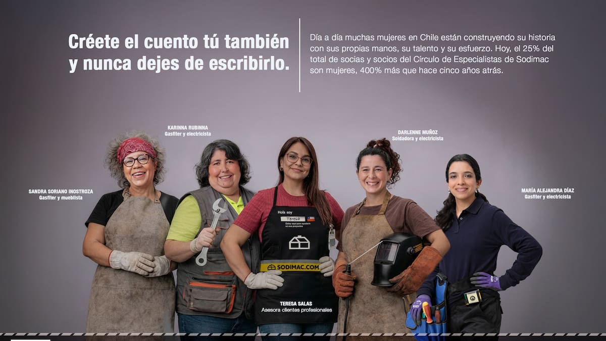 ¿Qué mujeres están transformando el mundo de la construcción? Sodimac impulsa iniciativa en el 8M para visibilizarlas