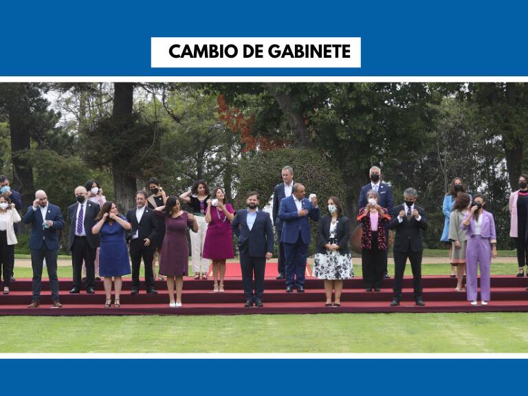 Presidente Gabriel Boric realiza su primer cambio de gabinete