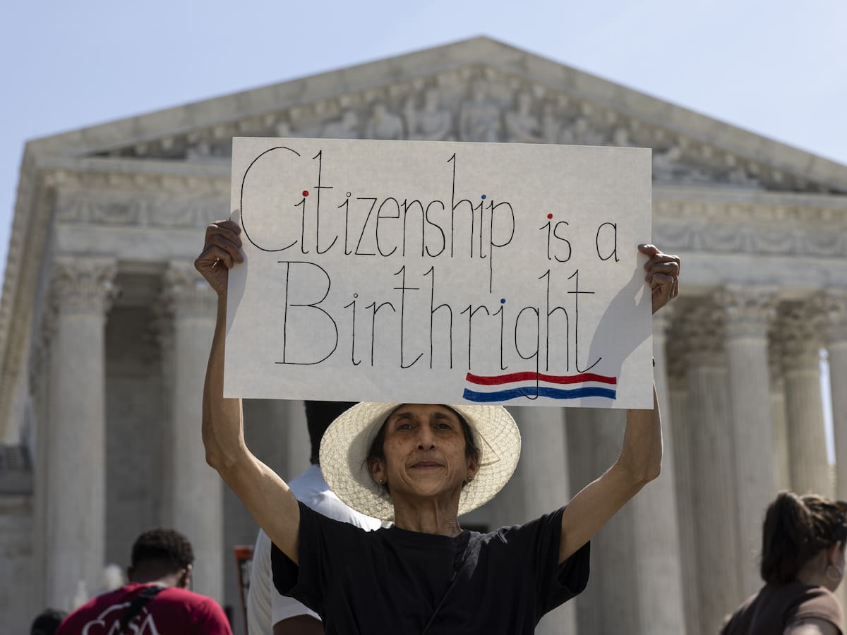 Trump sufre revés histórico: Corte Suprema de EE.UU. declara inconstitucional plan para negar ciudadanía por nacimiento
