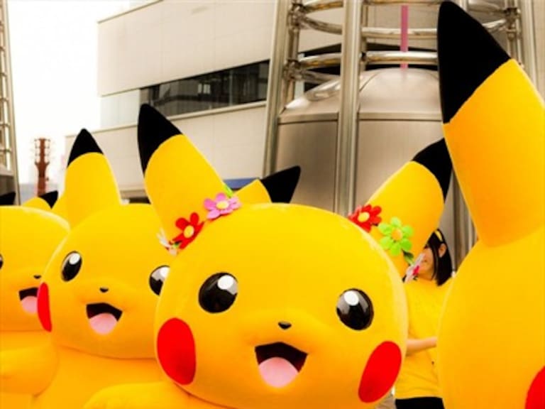 Una marcha de Pikachus se vivió nuevamente en la ciudada japonésa de Yokohama