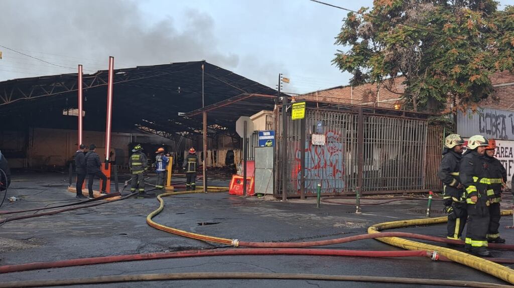 Incendio en Recoleta