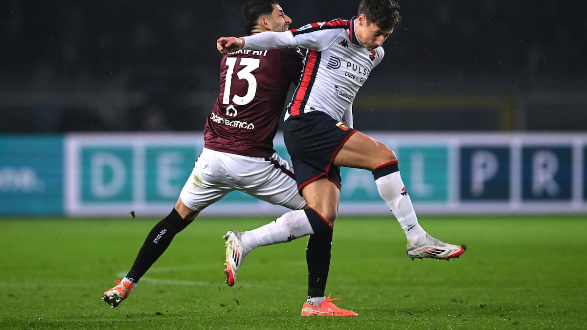 Guillermo Maripán fue de la partida en igualdad del Torino ante el Hellas Verona en Italia