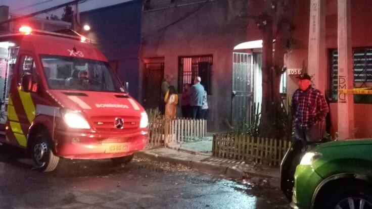 Incendio en cité de Recoleta termina con un adulto mayor muerto